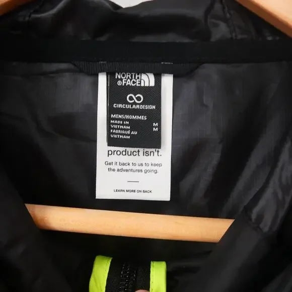 NEW The North Face Men's Medium Cyclone Jacket 3  Black Yellow Water Repellant - Picture 8 of 13